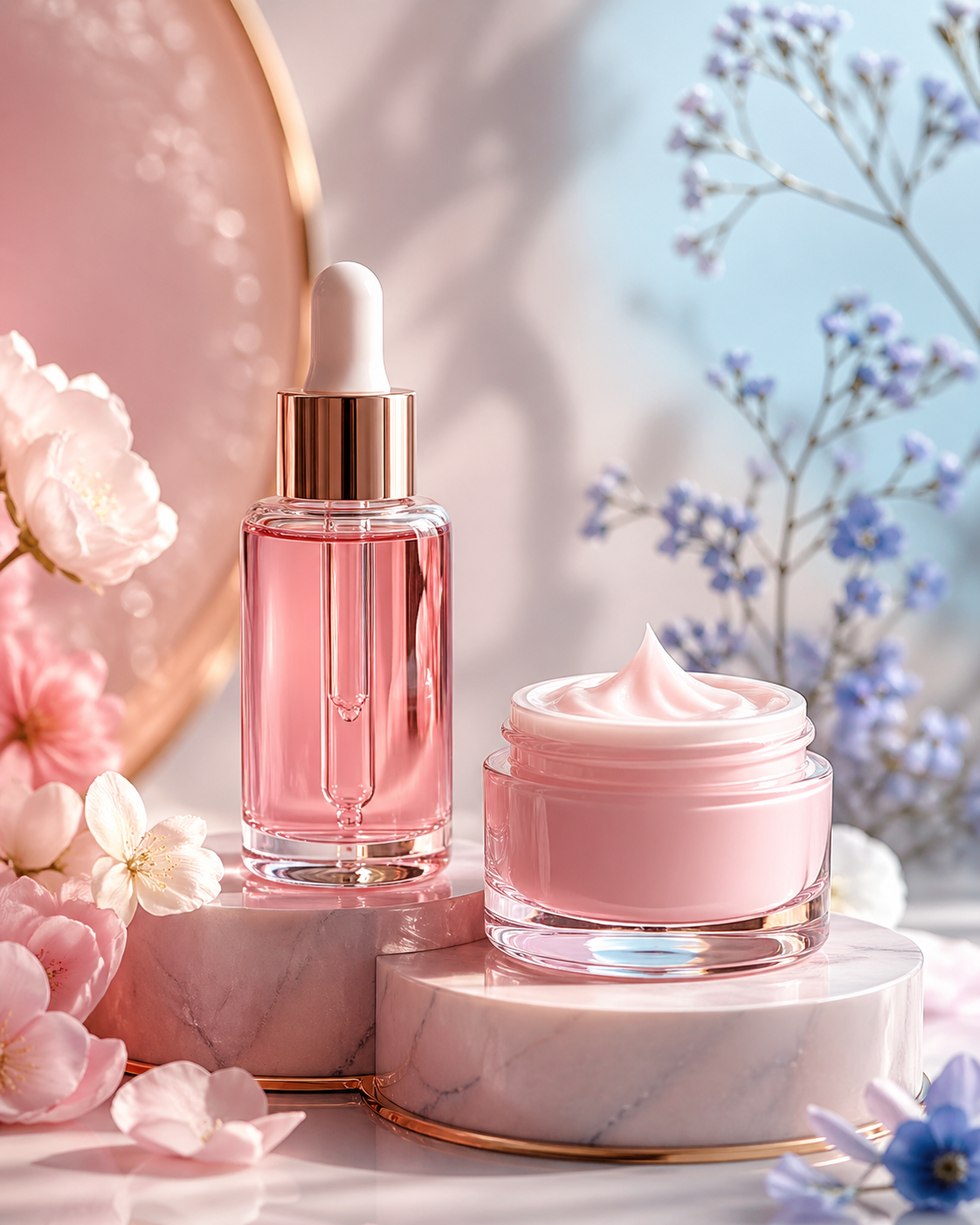 AI beauty and salon marketing visual