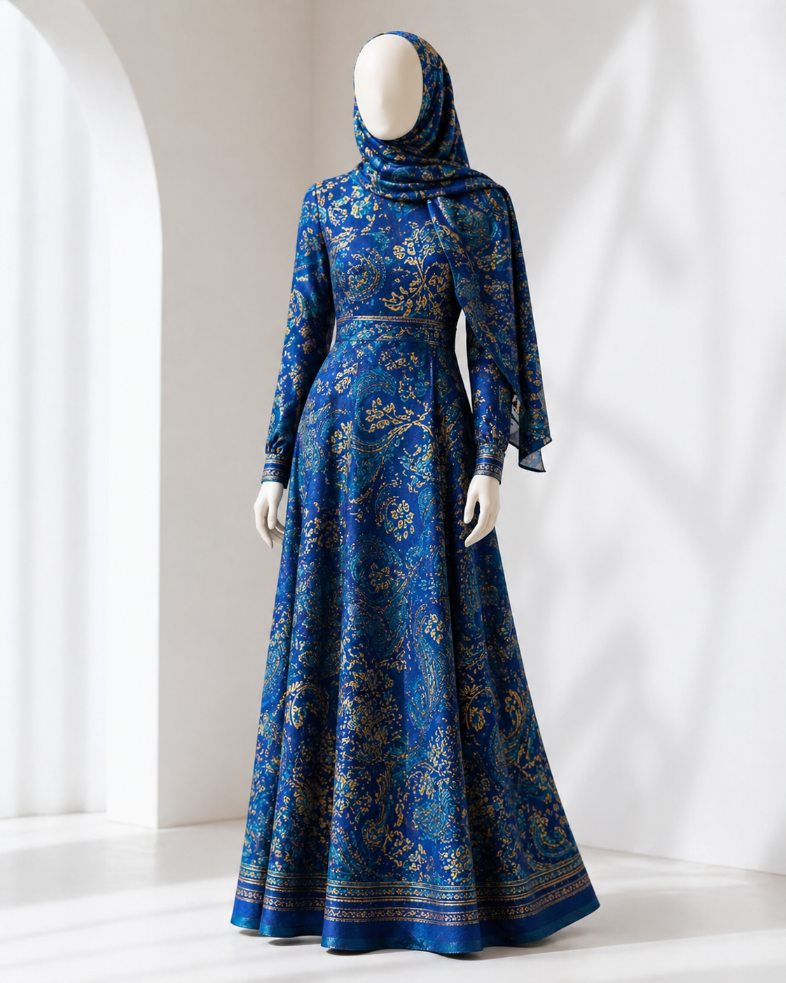 Fabric converted into outfit