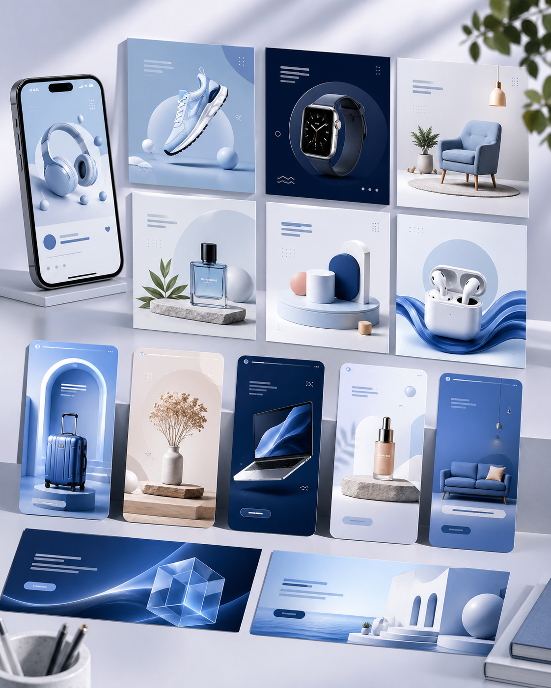 Social media ad creative